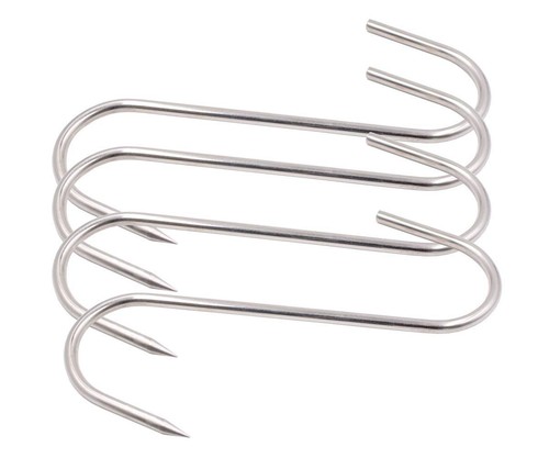 Inch 4mm meat hooks - inch,