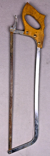 Vintage buddy meat bone saw - meat,