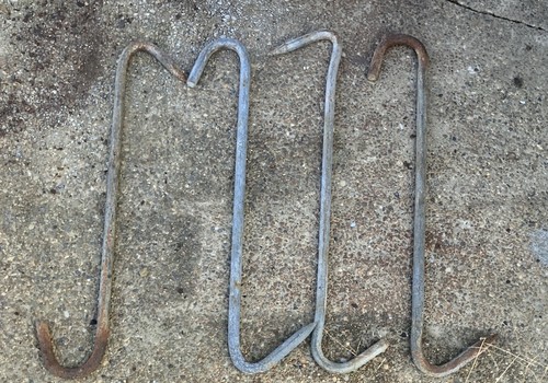 Steel meat hook 24 - steel, 23”