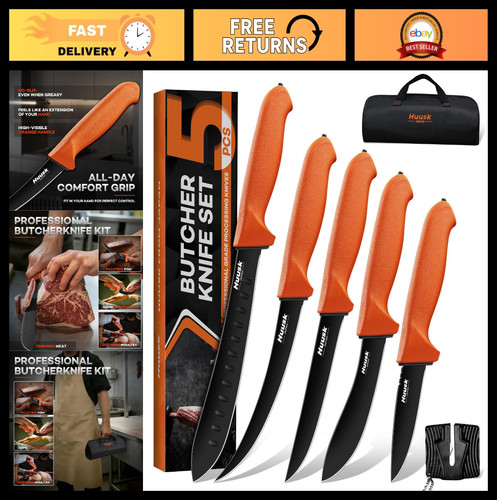 Premium butcher knife set - premium,